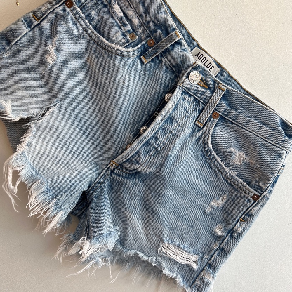Agolde denim short